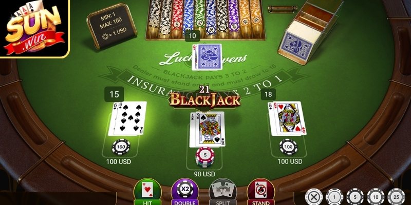 Blackjack Sunwin - Hướng Dẫn Chơi Dành Cho Người Mới 3 Lượt chơi của người tham gia