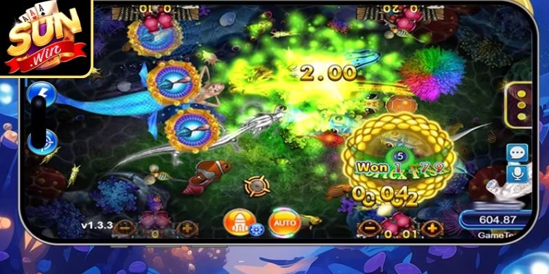 Tải Game Bắn Cá Nhanh Cho Hệ Điều Hành iOS Và Android 2 Các bàn game bắn cá đều đẹp mắt