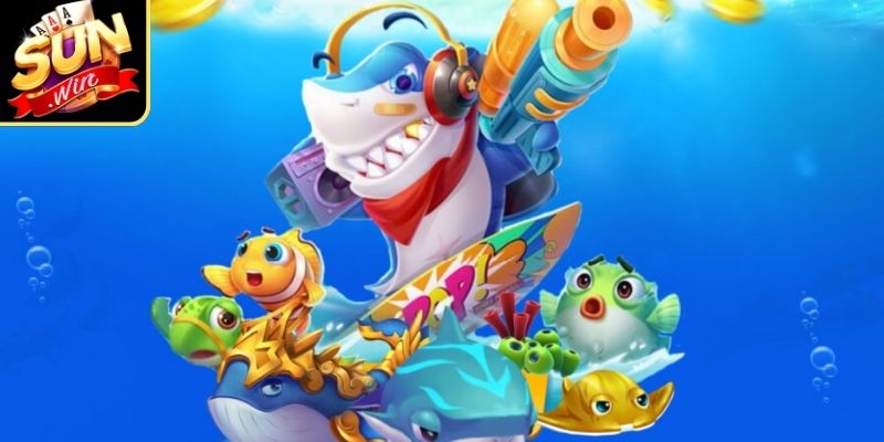 Bắn Cá Đổi Thưởng Thẻ Cào Online Đầy Mới Mẻ, Độc Đáo 2 Nhóm sinh vật xuất hiện tại giao diện
