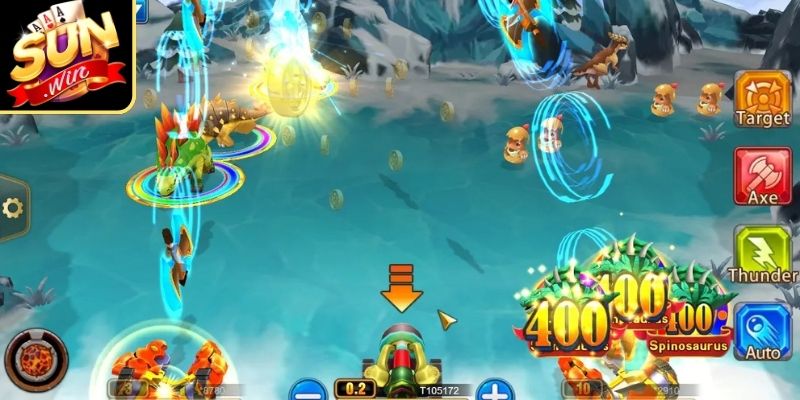 Săn Khủng Long Sở Hữu Cơ Chế Đổi Thưởng Hấp Dẫn Số 1 3 Hạ boss nhận các mức thưởng cao nhất